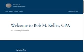 Bob M. Keller, CPA website
