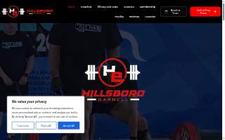 Hillsboro Barbell website