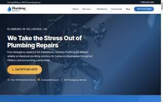 Hillsboro Plumbing website