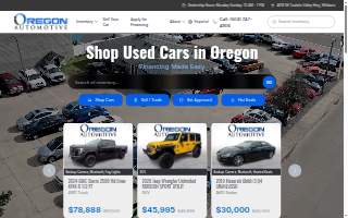 Oregon Automotive website
