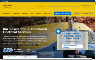 Mr. Electric of Salem website