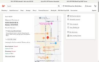 Walgreens Pharmacy website