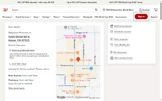 Walgreens website