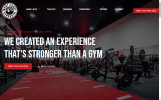West Coast Strength website
