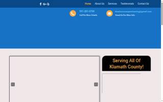Blue Heron Carpet Cleaning website