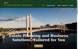 Bridgeport Law Group website