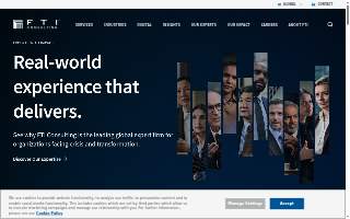 FTI Consulting of Lake Oswego website