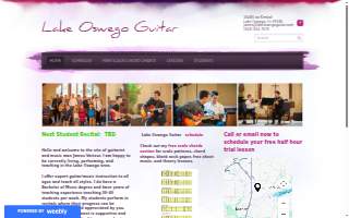 Lake Oswego Guitar website