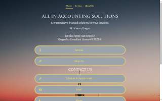 All In Accounting Solutions, LLC website