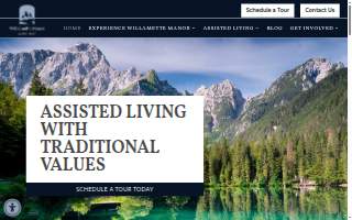 Willamette Manor website
