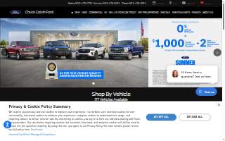 Chuck Colvin Ford website