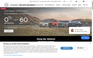 Chuck Colvin Nissan website