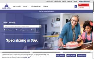 Willamette Valley Medical Center Emergency Department website