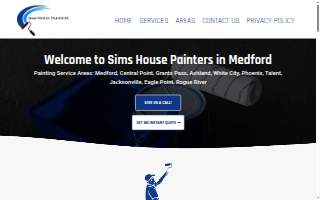 Sims House Painters website