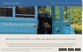 The Farm Bus Bistro website