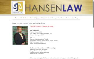 Hansen Terry R website