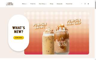 The Human Bean of Newberg website