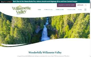 Willamette Valley Appliance website