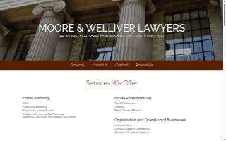 Moore & Welliver website
