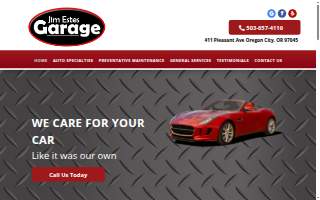 Jim Estes Garage website
