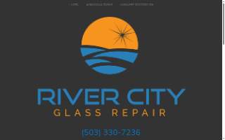 River City Glass Repair website