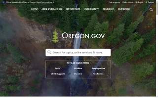 Oregon Child Support Program website