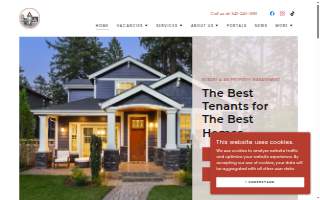 Robert Alan Property Management website