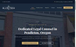 The Blanc Firm, LLC website