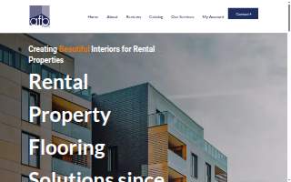 AFB Floors Portland website