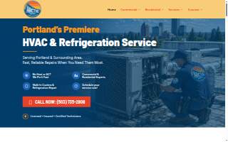Arctic Heating & Refrigeration, Inc. website