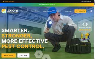 Axiom Eco-Pest Control of Portland website