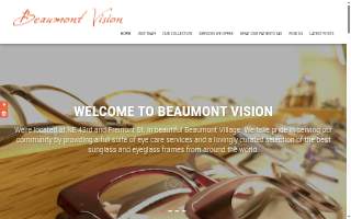 Beaumont Vision website