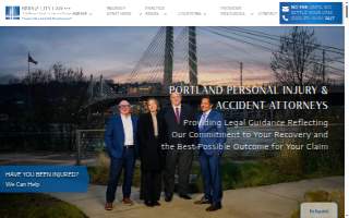 Bridge City Law Injury Accident & Injury Lawyers website