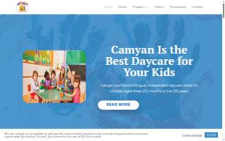 Camyan Daycare website