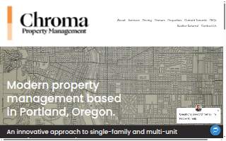 Chroma Property Management website