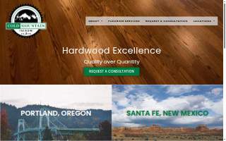 Cold Mountain Flooring & Construction website