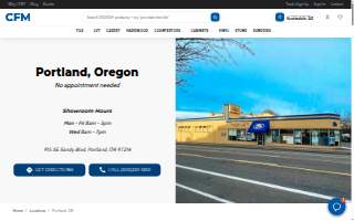 Contract Furnishings Mart of Portland website