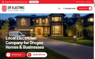 DT Electric website