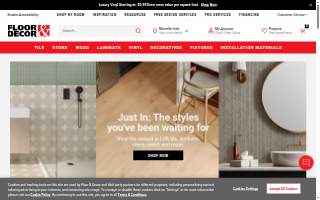 Floor & Decor of Portland website