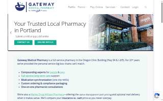 Gateway Medical Pharmacy | Long Term Care and Compounding Pharmacy website