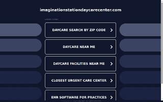 Imagination Station Daycare website