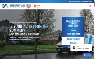 Integrity Air LLC website