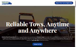 Kendrick Street Towing Service website