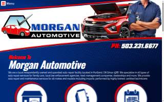 Morgan Auto repair website