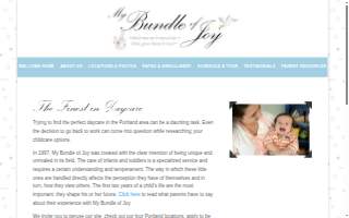 My Bundle of Joy Burlingame website