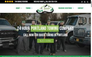 Newhouse Towing Service - Portland Tow Truck website