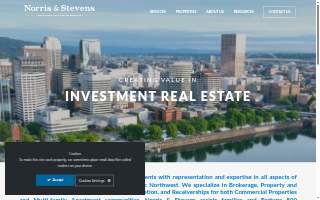 Norris & Stevens website