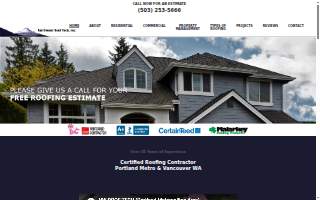 Northwest Roof Tech website