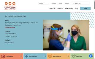 Old Town Clinic Pharmacy website