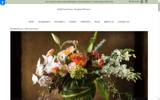 Old Town Florist website
